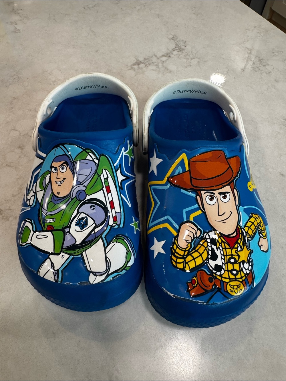 CROCS Kids Buzz & Woody Toy Story Shoes C13